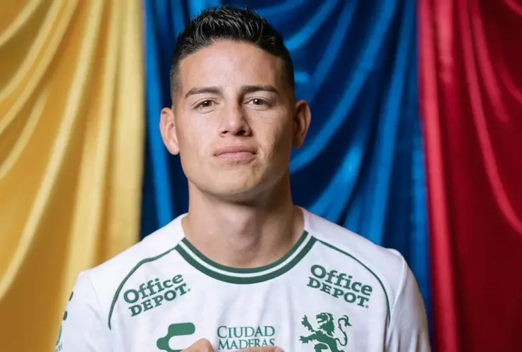 James Rodríguez critica la expulsión del Club León del Mundial de Clubes.