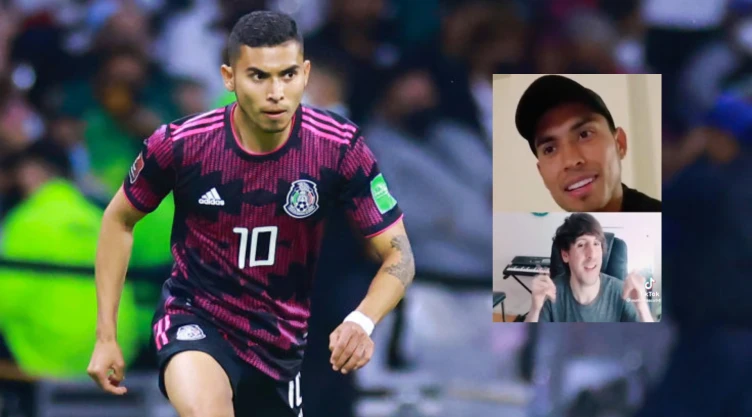 Orbelín Pineda, Selección Mexicana, fan. acoso tiktok, omegle