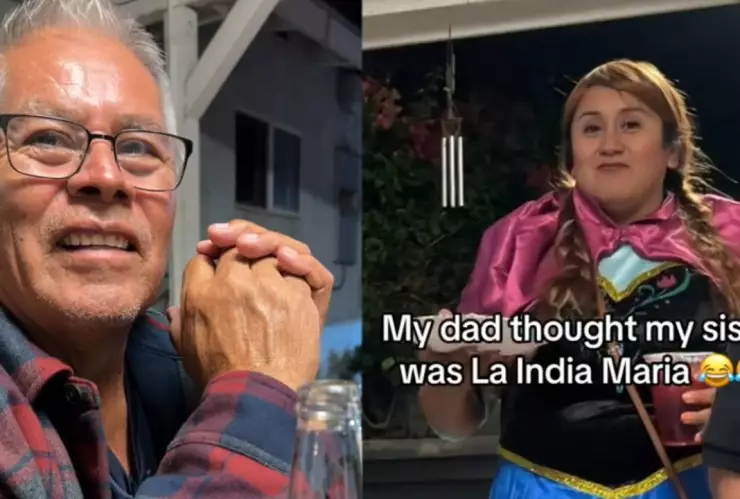 VIDEO: Papá confunde disfraz de Frozen de su hija con la India María