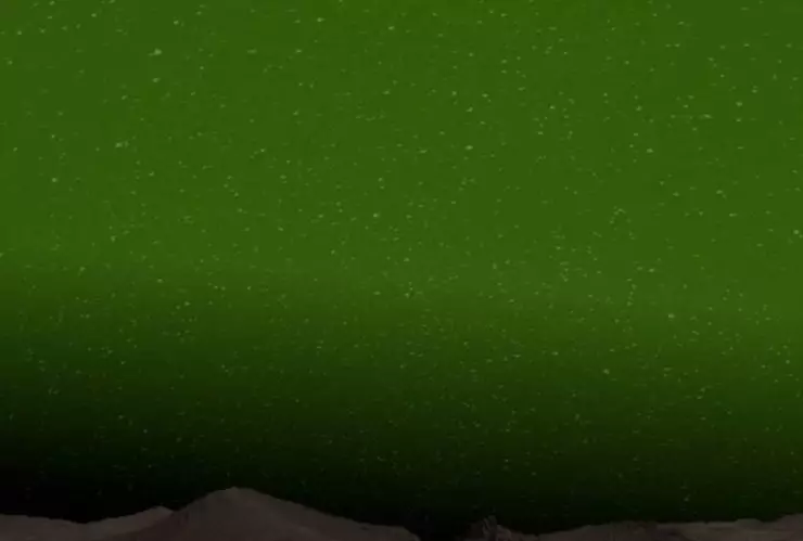 Se comparten fotos del cielo verde en Marte un fenómeno jamás visto