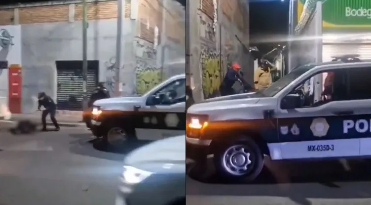 Policía de la CDMX recibe disparo a la cabeza en la GAM tras perseguir a ladrones
