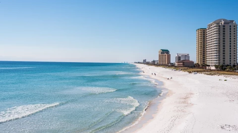 la hermosa costa de Navarre en Florida