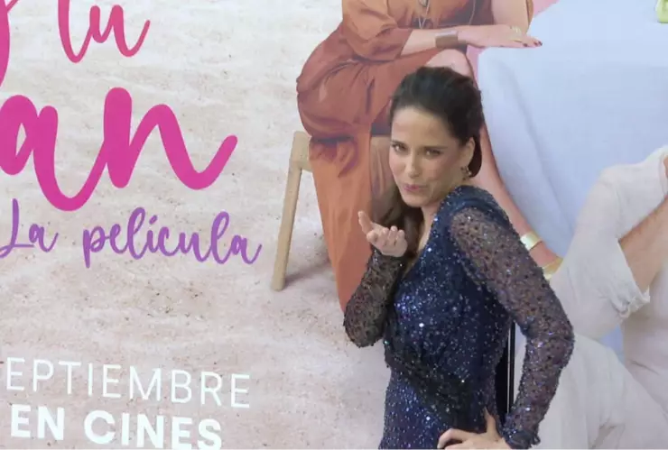 Sacan a Ana Claudia Talancón del estreno de Soy Tu Fan ¿por llegar ebria?