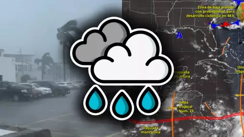 Onda Tropical 23 tarerá más lluvias fuertes a Quintana Roo: Clima en Cancún HOY, 16 de agosto de 2025