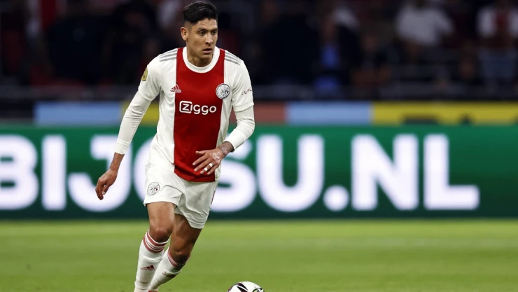 Edson Álvarez con el Ajax