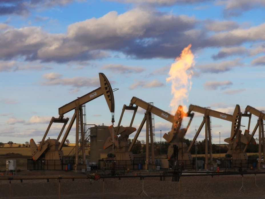 Extracción petróleo.