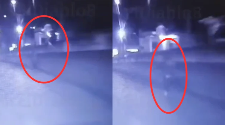¿Querían asaltar al conductor? Captan a tres sujetos brincando frente a un auto en Cuajimalpa, CDMX