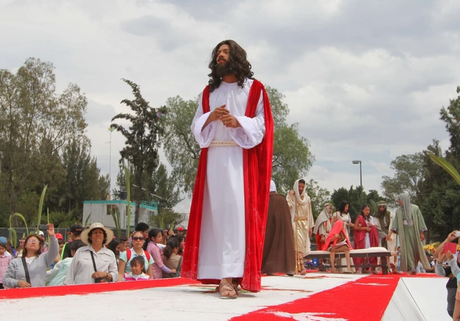 INICIAN FESTIVIDADES DE SEMANA SANTA EN IZTAPALAPA