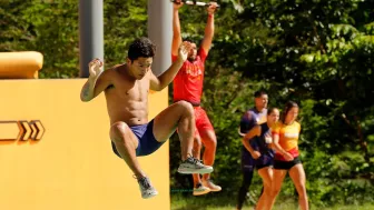 Koke Guerrero y Pato Araujo en Tirolesas Exatlón México.