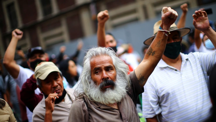 Habrá nueve movilizaciones este lunes en la CDMX