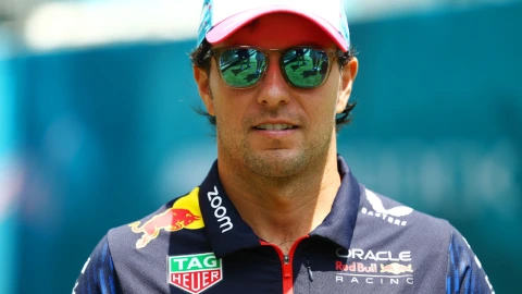 Checo Pérez en el GP de Miami