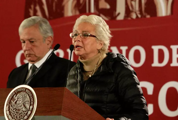 Olga Sánchez Coredero, secretaria de Gobernación