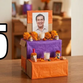5 ideas de altares sencillos para poner en casa sin gastar mucho durante el Día de Muertos