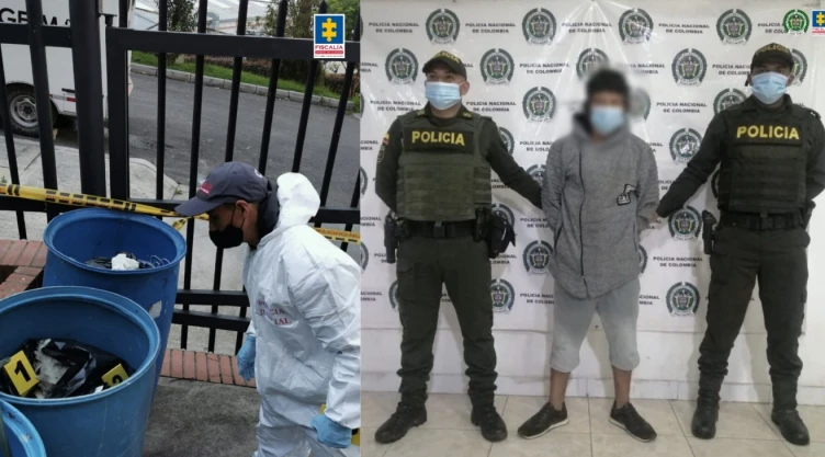 Hombre ritos satánicos animales Bogotá