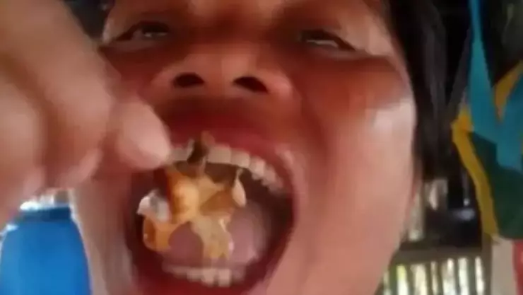 Muere influencer tras comerse un “cangrejo diablo” mientras hacía un VIDEO para redes