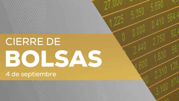 BMV y Wall Street cierran en terreno negativo; así cierran los mercados este 4 de septiembre 2026