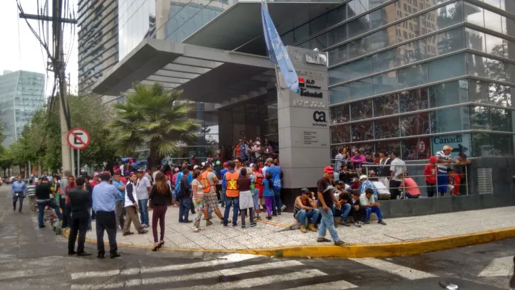 Caravana migrantes ONU CDMX