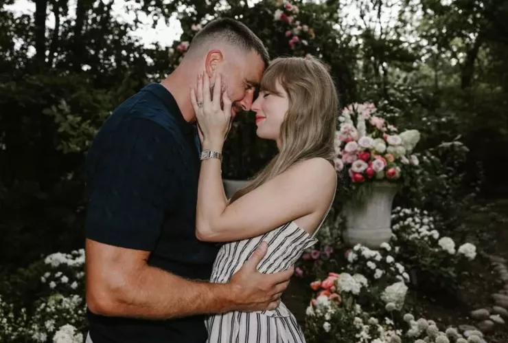 Taylor Swift y Travis Kelce están comprometidos