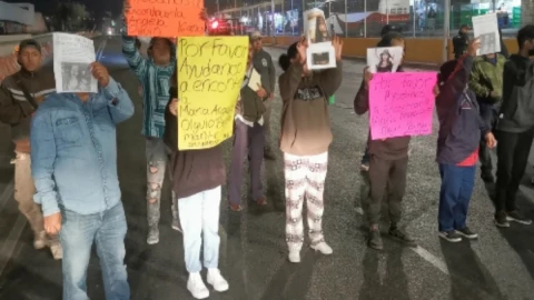 joven desaparecida Indios Verdes Insurgentes