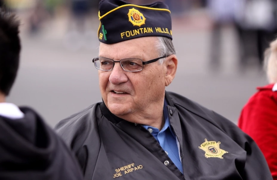 Joe Arpaio, sheriff del condado estadunidense de Maricopa