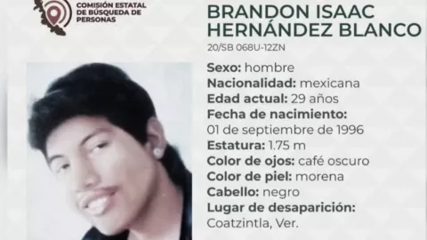 Ficha de búsqueda de Brandon Isaac Hernández Blanco