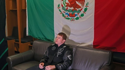 boxeador Sa&uacute;l Canelo &Aacute;lvarez
