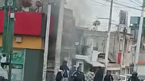 Ataque a tienda en Av. Cimatiario