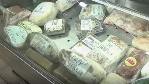 Alimentos exóticos en el mercado de San Juan
