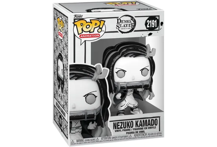 funkos de Nezuko Kamado - edición Sumi-Ink