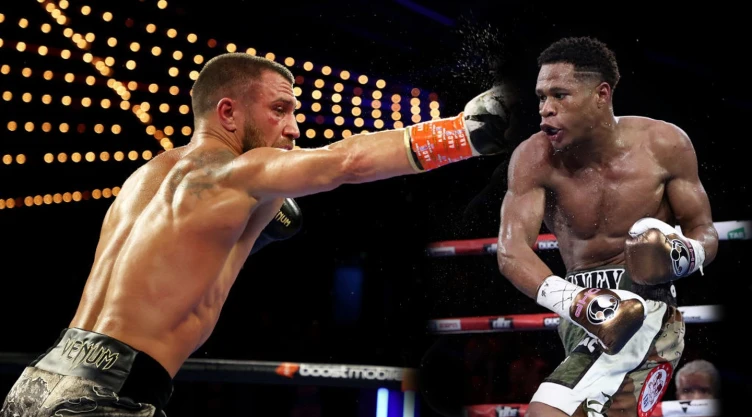 Vasyl Lomachenko Devin Haney GETTY