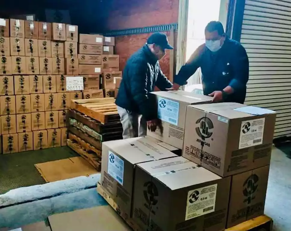 Coahuila recibió jeringas y diluyentes para la aplicación de la vacuna contra la COVID-19