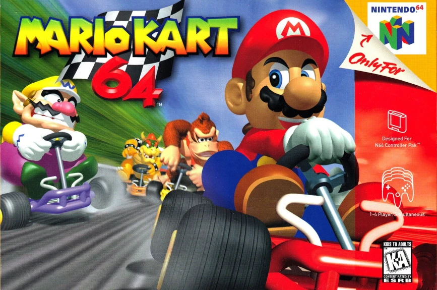 El videojuego Mario Kart 64 era un éxito en Estados Unidos y a nivel mundial.