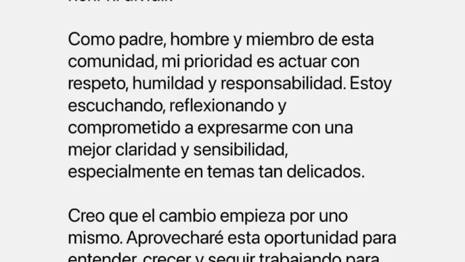 Javier ‘Chicharito’ Hernández lanza comiunicado sobre la reciente polémica generada por sus videos en redes sociales