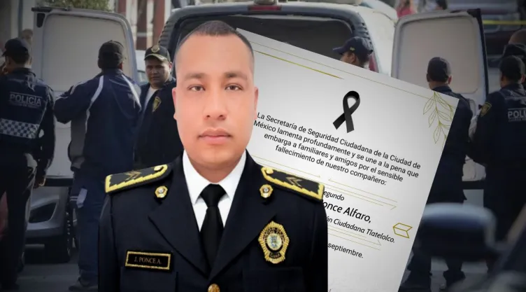 ¿Quién era José Jacinto Ponce Alfaro, el policía de CDMX asesinado en Chalco?
