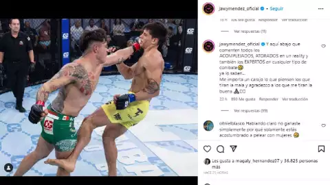 El influencer Jawy Méndez debuta en la MMA y le dan tremenda paliza