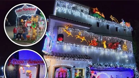 Casa navideña de Los Mochis