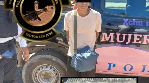 Detienen a sujeto por San Francisco de Campecche por presunto robo a tienda departamental