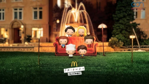 Friends en McDonald’s