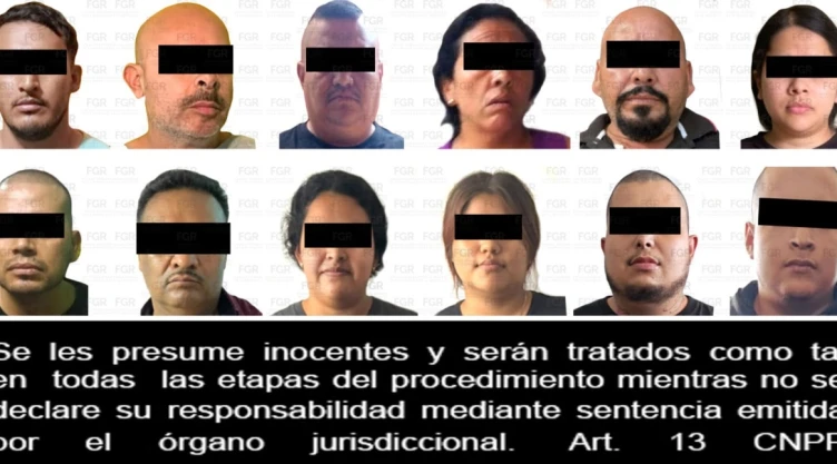 Integrantes de Los Caballeros Templarios procesados por extorsión en Michoacán.