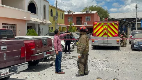 Reportan fuerte explosión en Reynosa; hay personas heridas