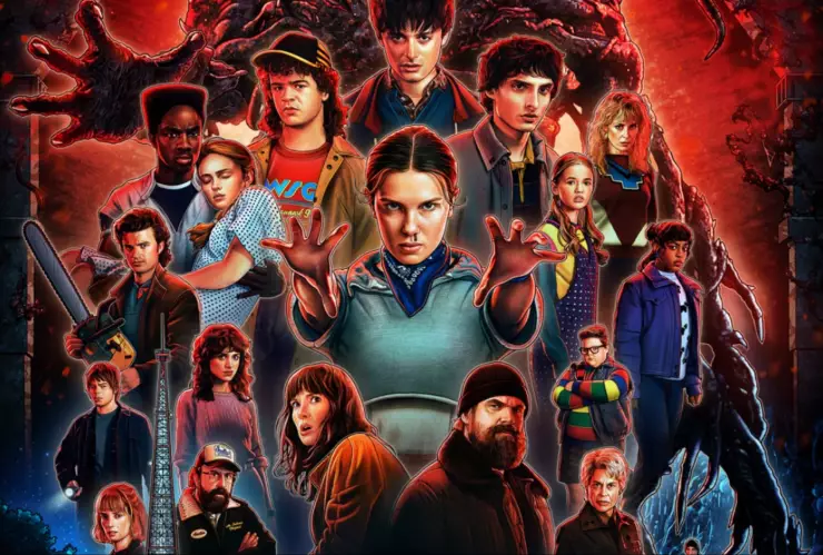 Poster de la quinta temporada de Stranger Things