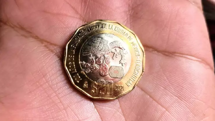 Moneda de 20 pesos premiada a nivel mundial que vale 4 millones de pesos
