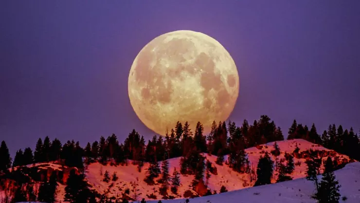 Superluna 2024 en Baja California