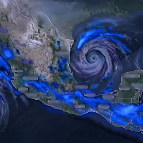 Tres ciclones provocarán lluvias intensas en México: estados afectados del 7 al 11 de octubre