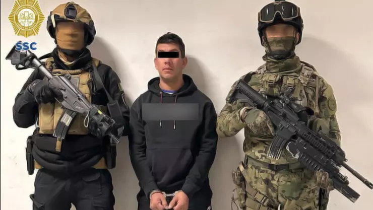 Detienen a presunto líder de una célula criminal de La Unión Tepito