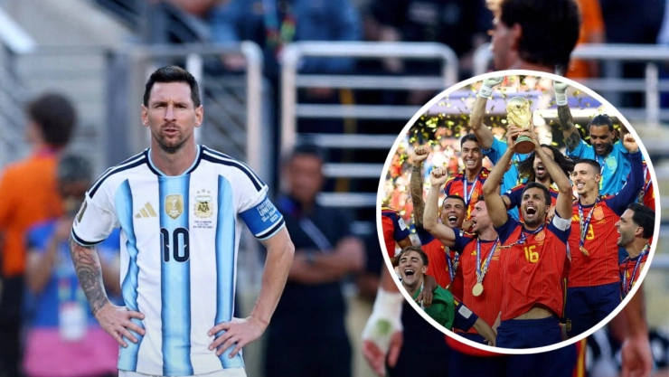 Argentina no remató al arco: los números que reflejan que España fue justo campeón
