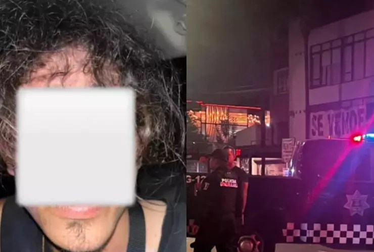 ZMG DE NOCHE robo ladron detenido aparatoso accidente