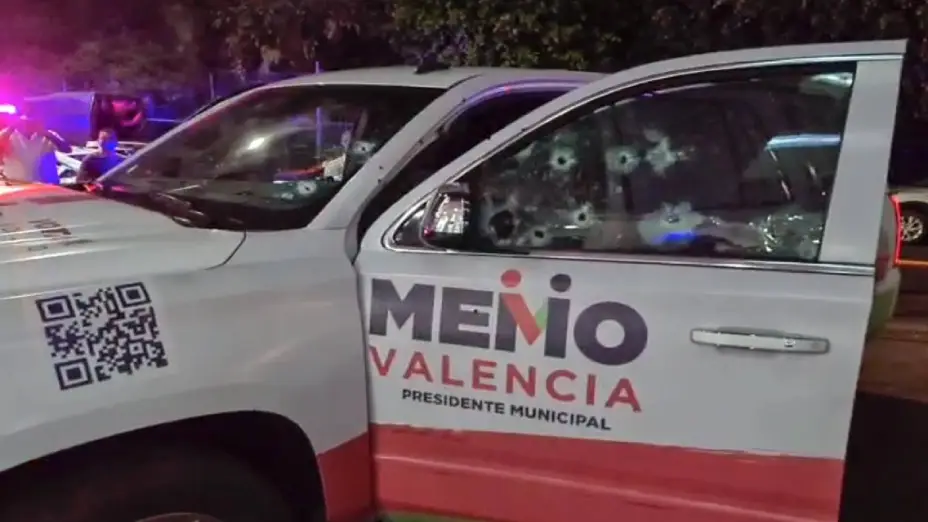 Atacan camioneta del candidato priísta a la presidencia municipal de Morelia