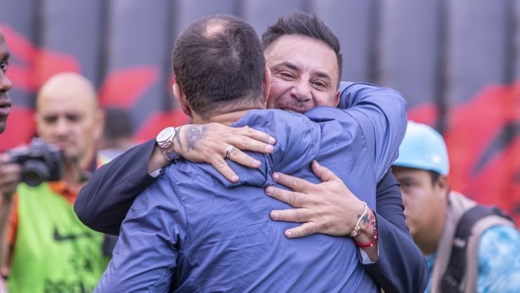 Andr&eacute; Jardine y Antonio Mohamed