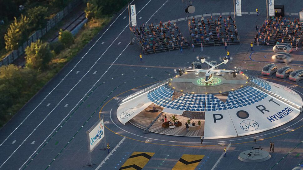 Un aeropuerto para autos voladores lanzará a la ciudad de Coventry en Inglaterra hacia el futuro, con un proyecto destinado a mostrar cómo funcionarán los taxis aéreos en los centros urbanos.